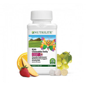 Мультивитамины для детей Жевательные таблетки Amway Nutrilite™ Kids Chewable Daily (60 таб)
