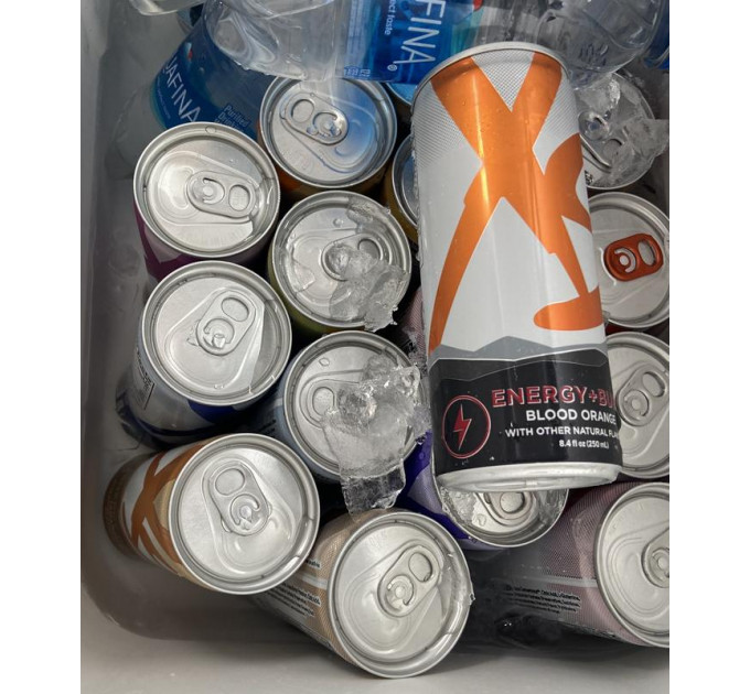 Енергетичний напій Amway  XS Energy + Burn з вітамінами 12 банок по 250 мл (різні смаки)