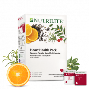 Комплексная пищевая добавка для здоровья сердца Amway Nutrilite Heart Health Pack 60 пакетиков