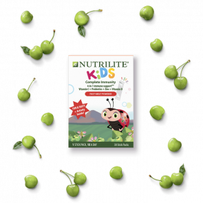 Дитячі мультивітаміни для імунітету Amway Nutrilite Kids Complete Immunity Fast-Melt Powder 30 стіків