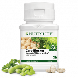 Блокатор вуглеводів для схуднення Amway Nutrilite Carb Blocker 90 таблеток