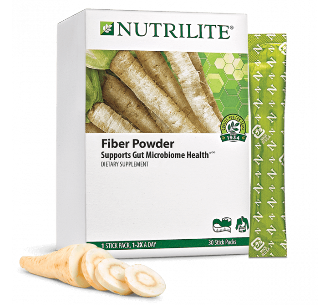 Порошок клітковини Amway Nutrilite Fiber Powder 30 стіків