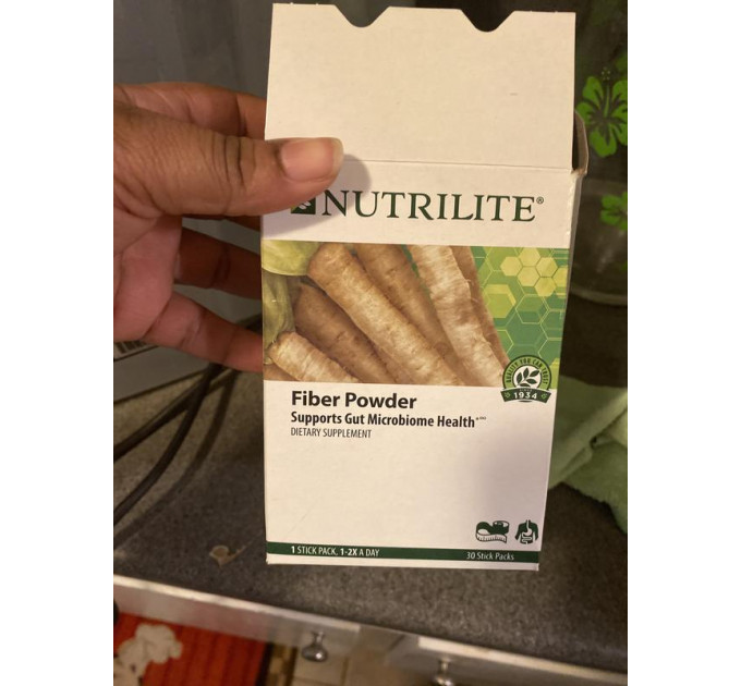 Порошок клітковини Amway Nutrilite Fiber Powder 30 стіків