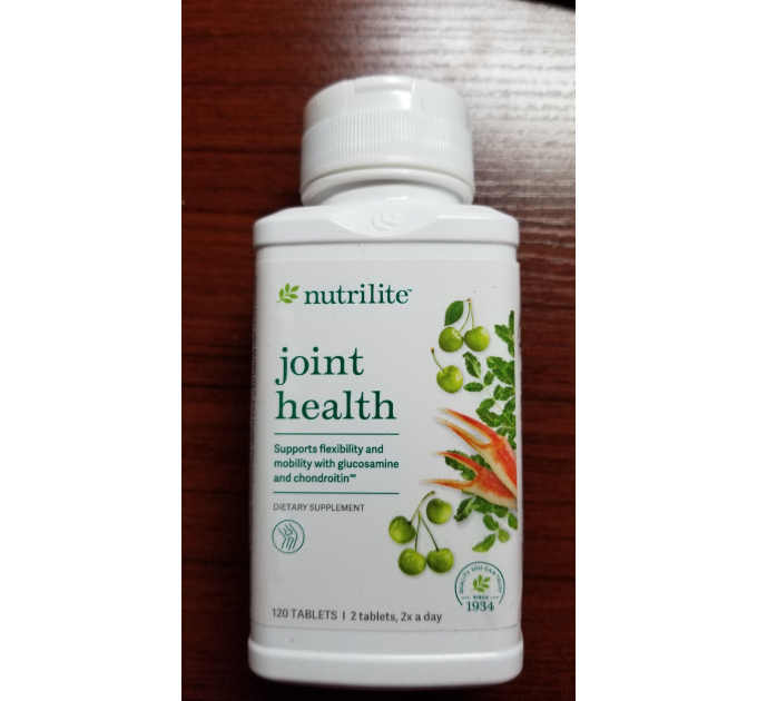 Харчова добавка для здоров'я суглобів Amway Nutrilite Joint Health з глюкозаміном та хондроїтином