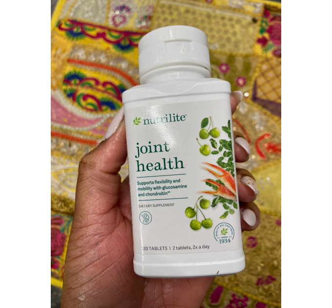 Харчова добавка для здоров'я суглобів Amway Nutrilite Joint Health з глюкозаміном та хондроїтином