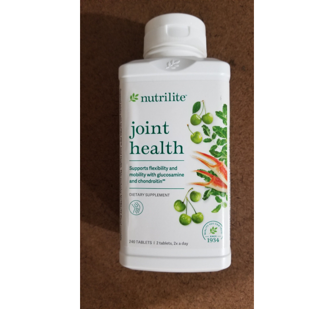 Харчова добавка для здоров'я суглобів Amway Nutrilite Joint Health з глюкозаміном та хондроїтином