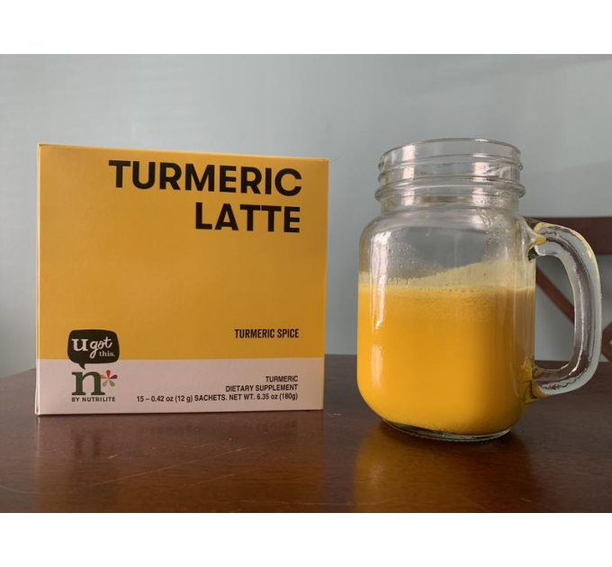 Пищевая добавка Amway n*by Nutrilite Turmeric Latte  с куркумой 15х12 г