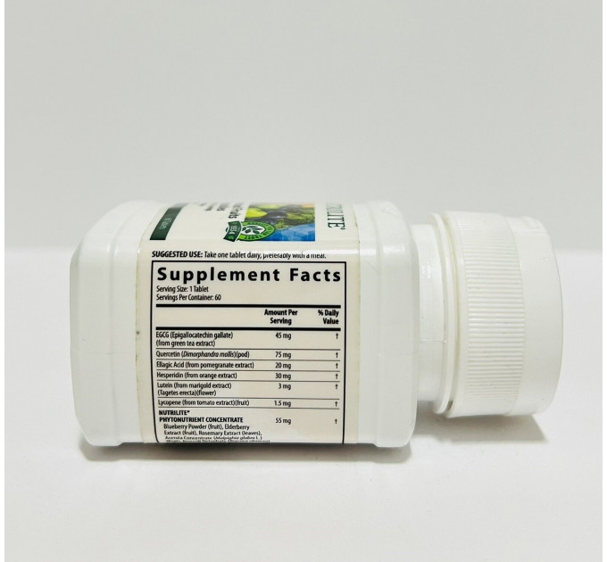 Харчова добавка Amway Nutrilite Concentrated Fruits and Vegetables концентровані фрукти та овочі 60 таблеток