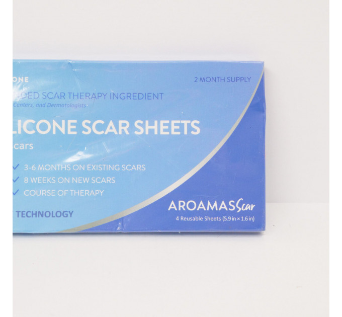 Силіконовий пластир від шрамів та рубців Aroamas Advanced Silicone Scar Sheets