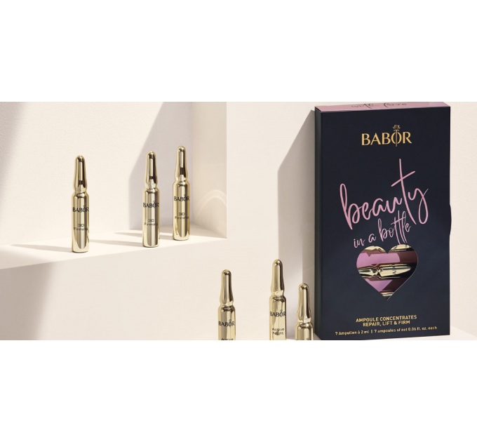 Омолоджуюча сироватка Babor в ампулах AMPOULE SERUM CONCENTRATES The Gold Collection - Beauty in a Bottle 7х2 мл