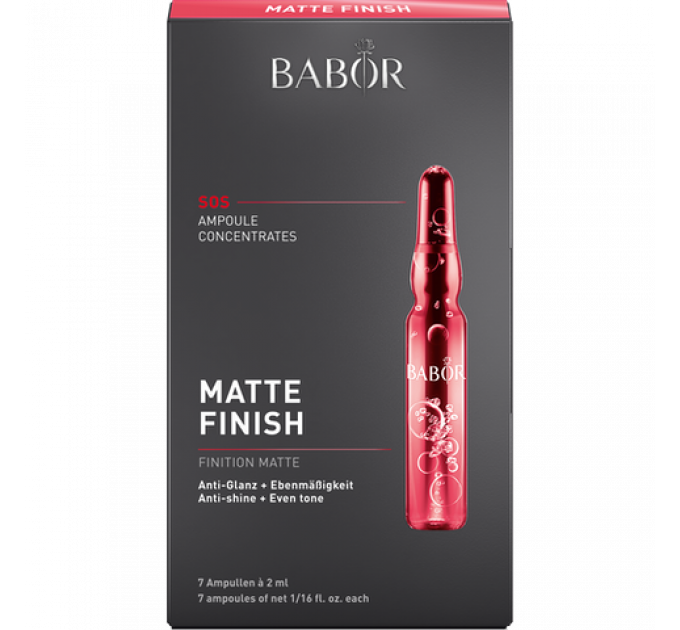 Очищуюча та матуюча сироватка Babor Matte Finish 7х2 мл