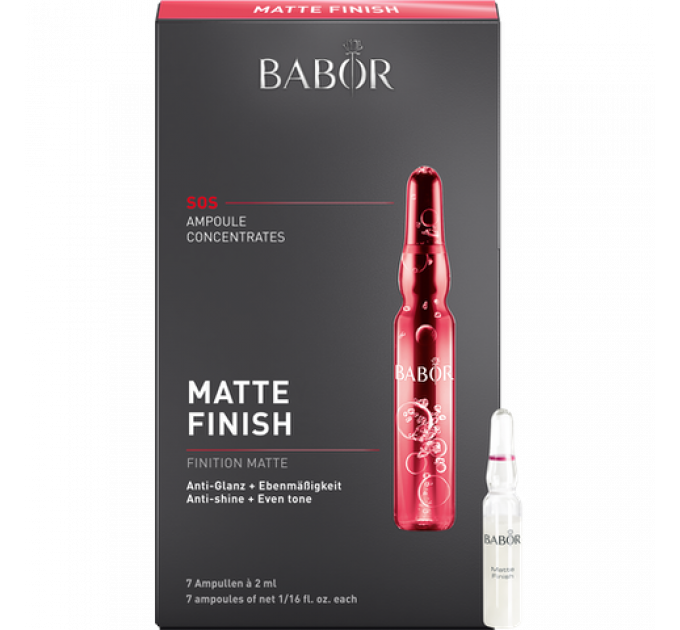 Очищуюча та матуюча сироватка Babor Matte Finish 7х2 мл