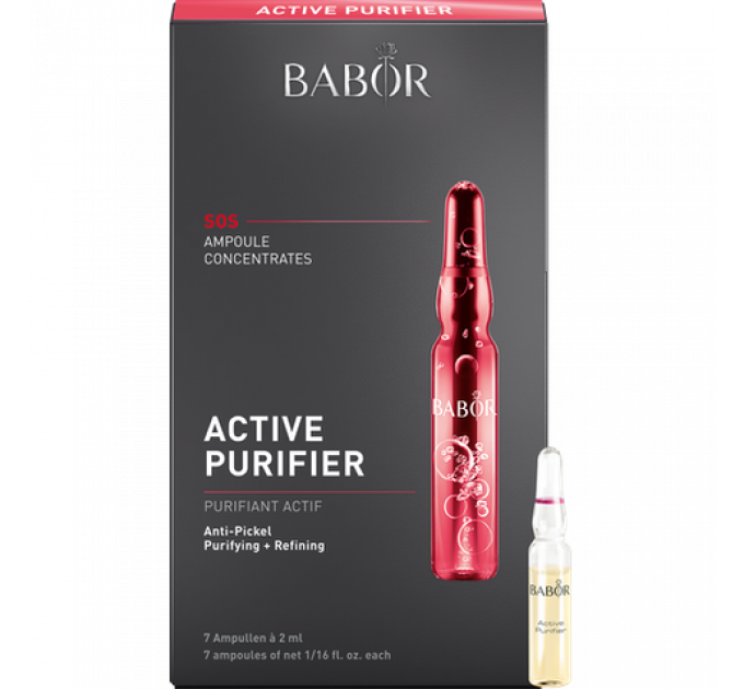 Очищуюча сироватка Babor в ампулах AMPOULE SERUM CONCENTRATES SOS Active Purifier 7х2 мл