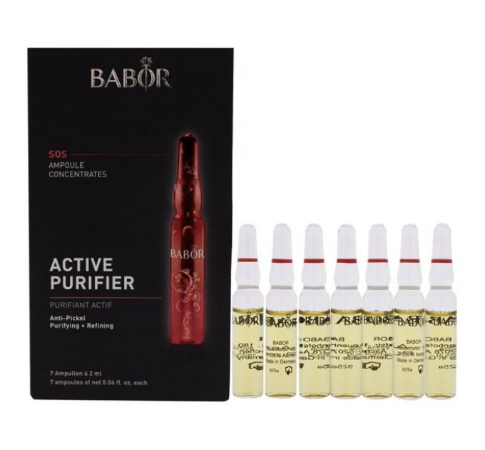 Очищуюча сироватка Babor в ампулах AMPOULE SERUM CONCENTRATES SOS Active Purifier 7х2 мл