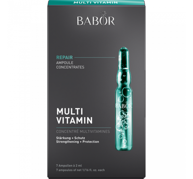 Мультивітамінна сироватка Babor в ампулах AMPOULE SERUM CONCENTRATES REPAIR Multi Vitamin Ampoule Serum Concentrate 7х2 мл