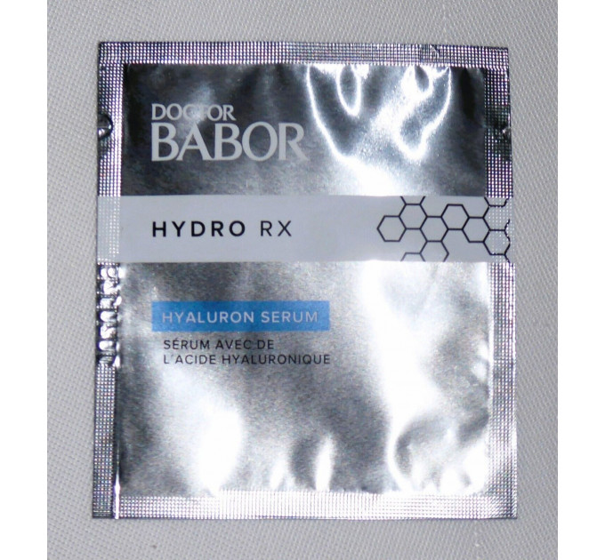 Гіалуронова сироватка Doctor Babor HYDRO RX Hyaluron Serum для сухої шкіри обличчя (1 саше)