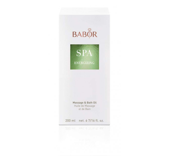Масло для массажа и ванн Babor Energizing Massage & Bath Oil (200 мл)