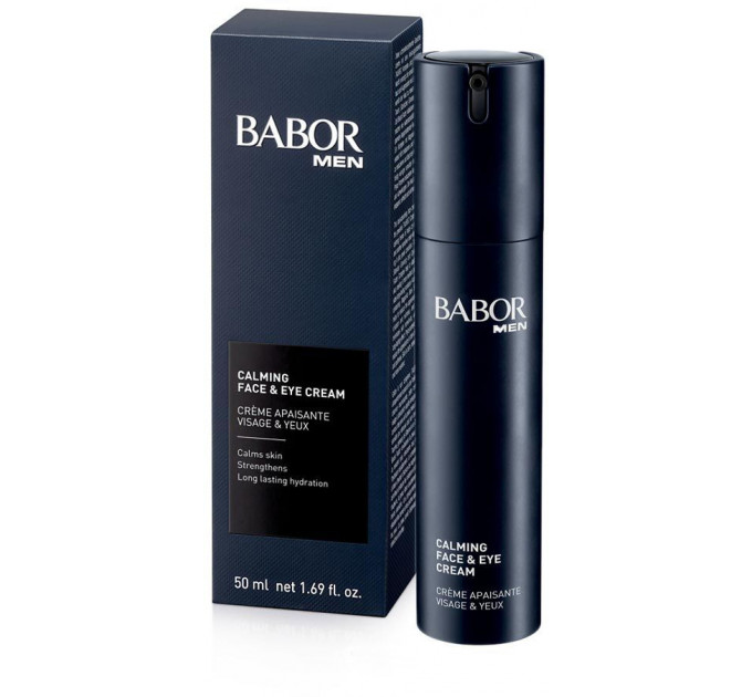 Заспокійливий чоловічий крем Babor для обличчя та повік BABOR MEN Calming Face & Eye Cream 50 мл