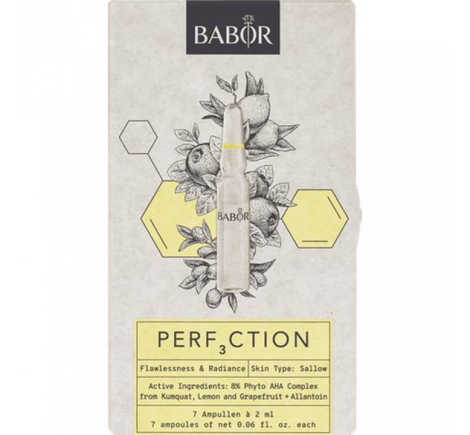 Сироватка Babor AMPOULE SERUM CONCENTRATES PERFECTION Summer Ampoule Set в ампулах для ідеального тону та сяйва шкіри (7х2 мл)
