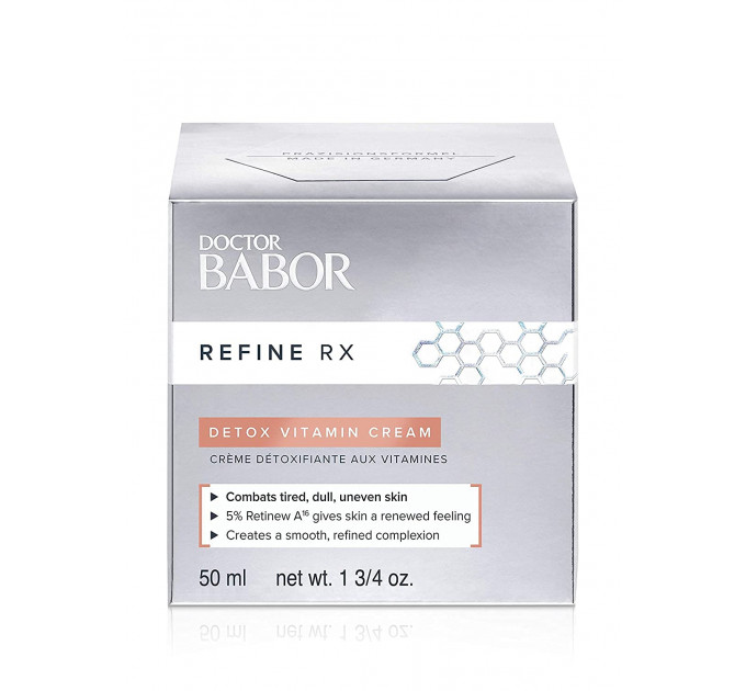 Витаминный крем-детокс Babor REFINE RX Detox Vitamin Cream для проблемной кожи лица 50 мл