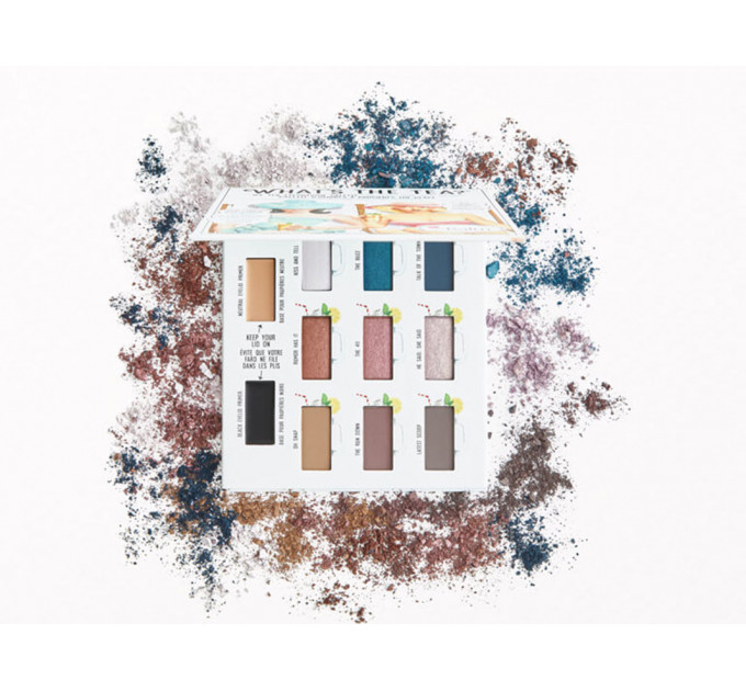 Палітра тіней The Balm What's the Tea? Ice Tea (9 відтінків тіней та 2 праймери)