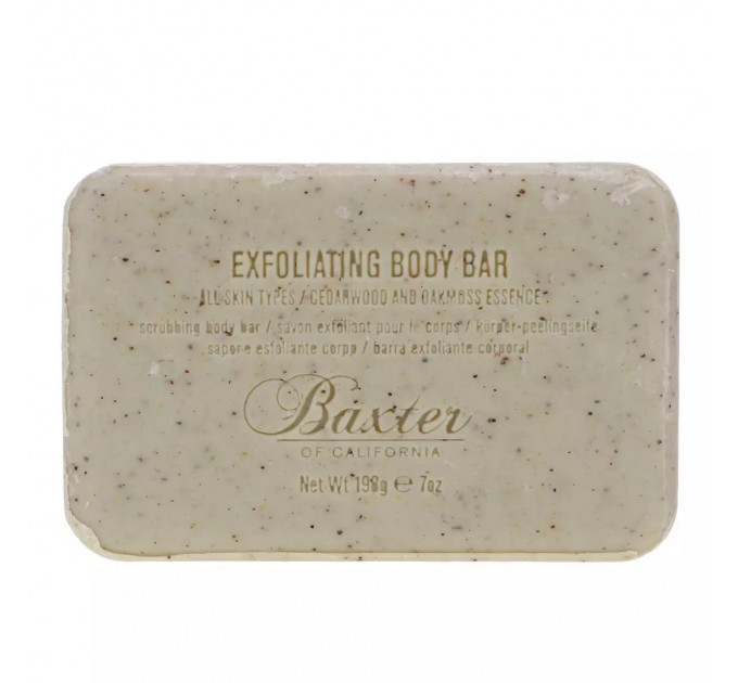 Мило-скраб для чоловіків Baxter of California Exfoliating Body Bar (198 гр)