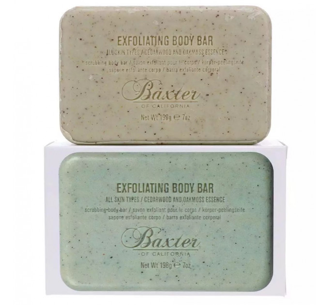 Мило-скраб для чоловіків Baxter of California Exfoliating Body Bar (198 гр)
