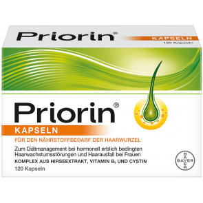 Капсули Priorin для покращення росту та відновлення волосся Priorin Caps (120 шт)