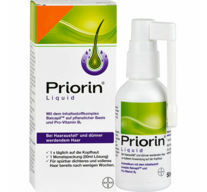 Спрей для улучшения роста и восстановления волос Priorin Liquid (50 мл)
