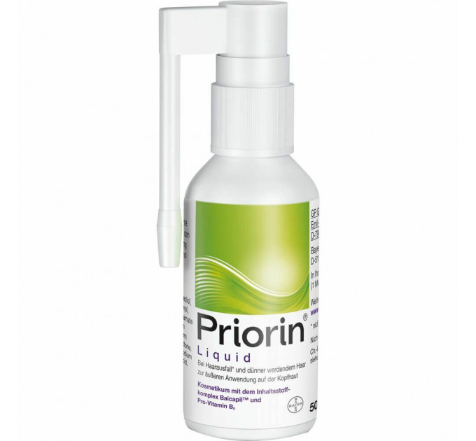 Спрей для покращення росту та відновлення волосся Priorin Liquid (50 мл)
