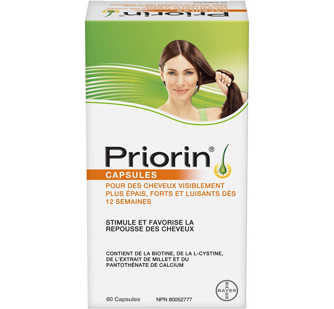 Капсулы Priorin для улучшения роста и восстановления волос Priorin Caps (60 шт)