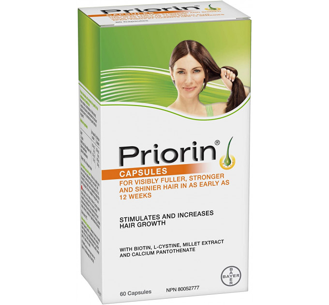 Капсулы Priorin для улучшения роста и восстановления волос Priorin Caps (60 шт)