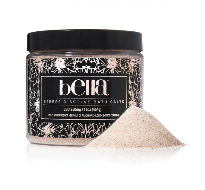 Гималайская антистрессовая соль для ванн Bella CBD (454 гр)