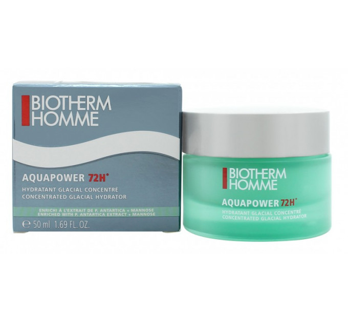 Мужской увлажняющий гель-крем Biotherm для лица Biotherm Homme Aquapower 72h Gel Cream 50 мл