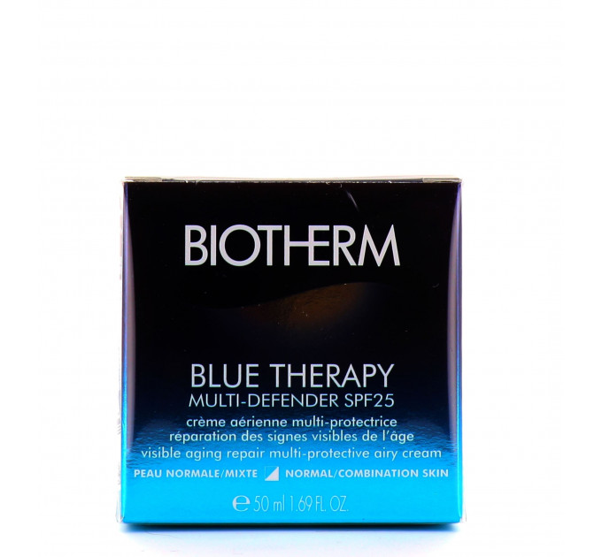 Антивозрастной крем Biotherm для нормальной и комбинированной кожи лица Biotherm Blue Therapy Multi-Defender SPF25 50 мл
