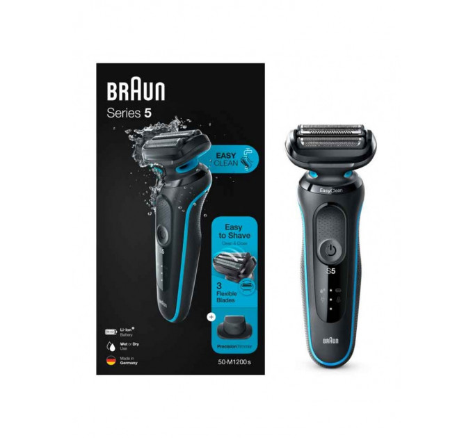 Електробритва Braun Series 5 50-M1200s для сухого та вологого гоління