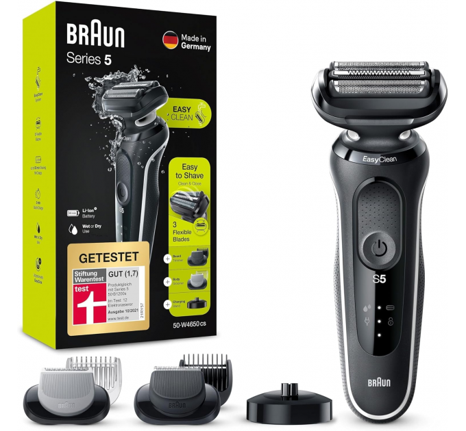 Електробритва Braun Series 5 50-W4200cs для сухого та вологого гоління