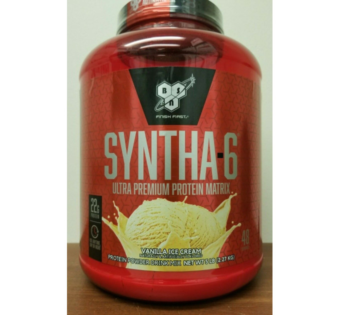 Комплексный протеиновый коктейль BSN Syntha-6 Vanilla ICE CREAM 