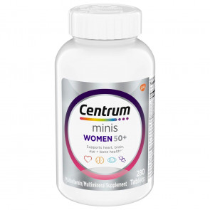 Вітамінно-мінеральний комплекс для жінок від 50 років Centrum Minis Women 50+ (280 таблеток на 140 днів)