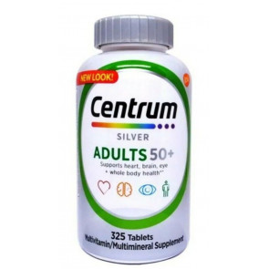 Витаминно-минеральный комплекс для людей старше 50 лет Centrum Silver Adults 50+  (325 таблеток на 325 дней)