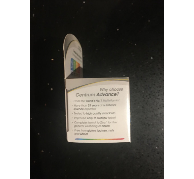 Мультивитаминный комплекс Centrum Advance Multivitamins and Minerals для женщин и мужчин (30 шт)