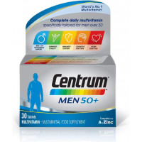 Мультивитамины и минералы для мужчин после 50 лет Centrum Men 50 Plus Multivitamins and Minerals (30 шт)