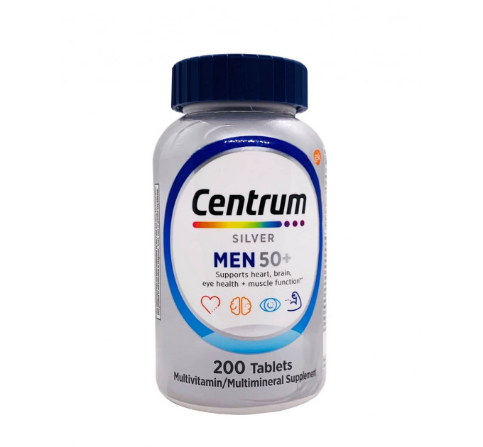 Centrum Silver Men 50+  витамины для мужчин 50+ (200 таблеток на 200 дней)