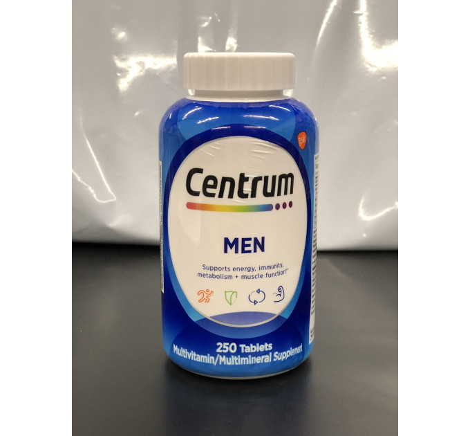 Мультивитаминный комплекс для мужчин Centrum Men Multivitamins and Minerals (250 таблеток на 250 дней)