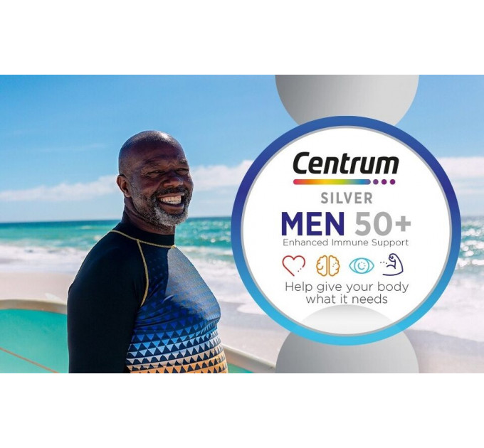 Витаминно-минеральный комплекс для мужчин старше 50 лет Centrum Silver Men 50+