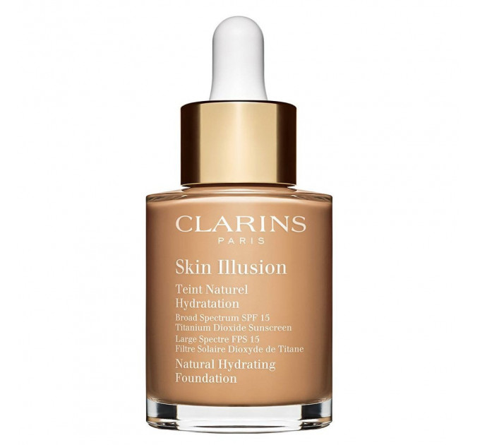 Тональный крем Clarins Skin Illusion Natural Hydrating Foundation оттенок 110 Honey 30 мл