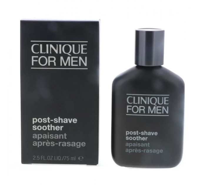 Набір для чоловіків Clinique For Men гель для гоління з екстрактом алое (125 мл) заспокійливий засіб після зриття 75 та зволожуючий крем SPF 21 (100 мл)