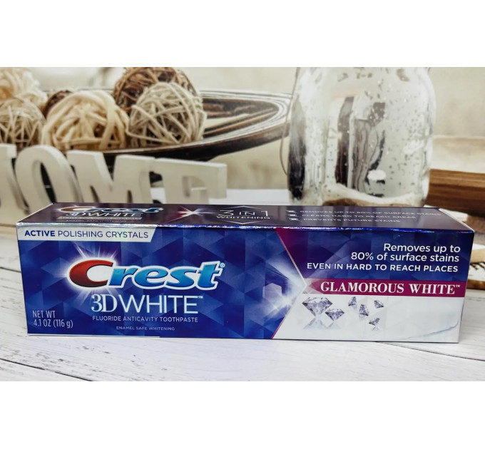 Відбілююча зубна паста Crest 3D White Glamorous White (116 г)