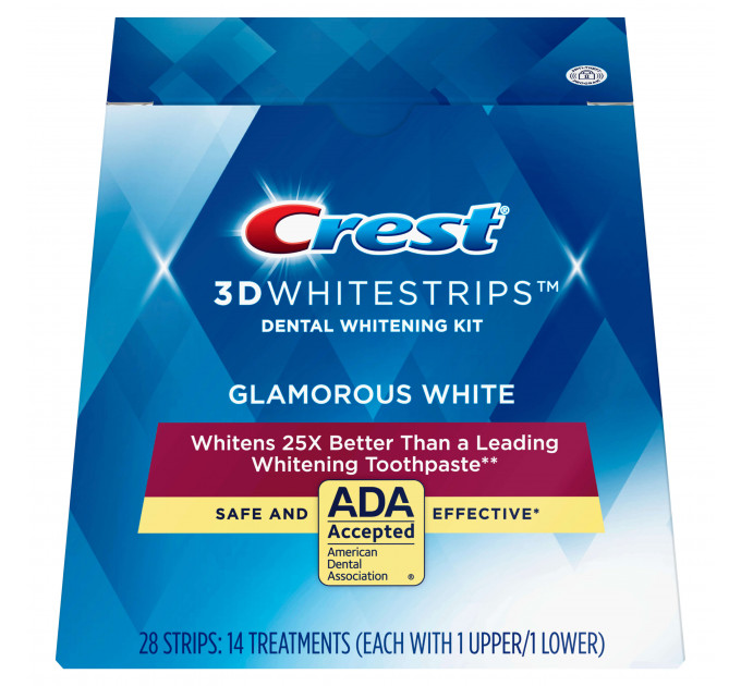 Відбілюючі смужки для зубів Crest 3D White Glamorous White