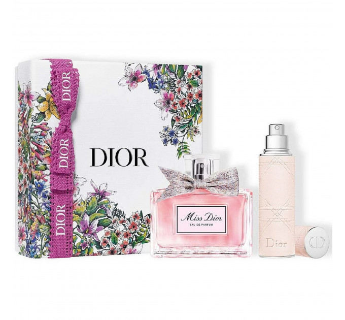 Подарочный набор парфюмированной воды Christian Dior Miss Dior (50 мл и 10 мл)